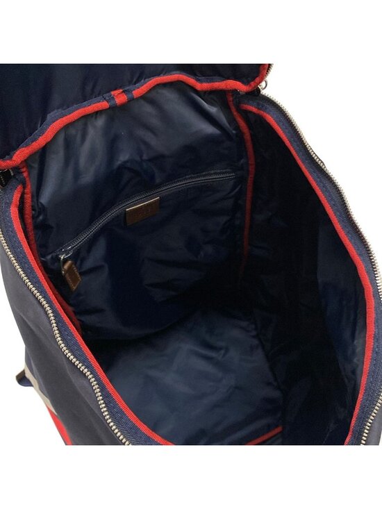 Gucci Backpack Diamante Navy Red Gray main image 6